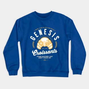 'Genesis Croissants' illustration Crewneck Sweatshirt